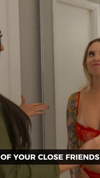 Luiza marcato und Giovanna Genine, zwei heiße lesben in einer Nacht voller spaß