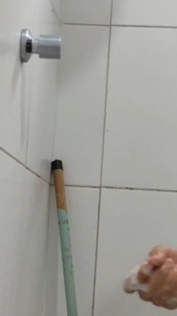 Big Sexy Boy Gets Horny While Taking a Shower.