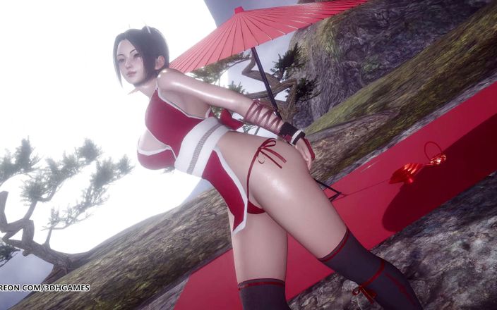 3D-Hentai Games: [MMD] Agua fría Mai Shiranui sexy striptease 4k 60fps doa