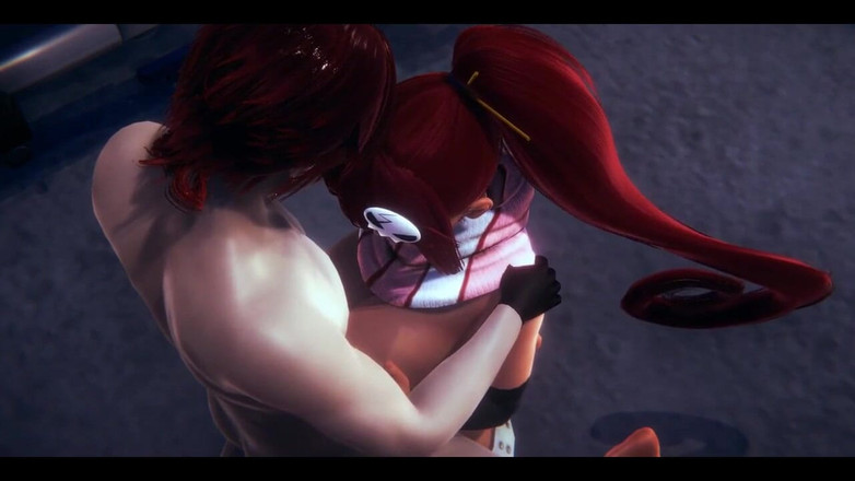 HentaiTubes: Tengen Toppa Gurren Lagann Hentai - Yoko uprawia seks w magazynie -...