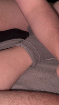 Jerking off @jerkbuddy 's Hot Little Dick Until He Cums