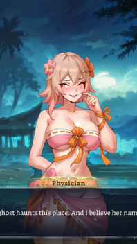 后宫幻想 - 比基尼故事 Dlc 游戏第一部分：徐郎的女牛仔性爱 H 场景