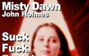 Edge Interactive Publishing: Misty Dawn ve John Holmes yüze boşalmayı emiyor