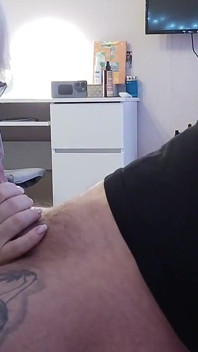 Deep Blowjob From Mother-in-law to Cum