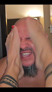 Foot job a hardcore foot fetiš