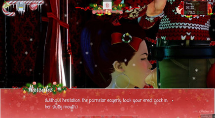 Cumming Gaming: Sınırsız Noel [xmas hentai porno oyunu], ep.10 - o orta yaşlı seksi...