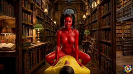 Caitlynvx: Romance na Biblioteca Secreta - Ai Hentai Asmr