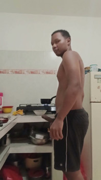 Big Dick Gets Horny When He Cooks