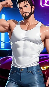 Hot Muscle Men - Ai Porn