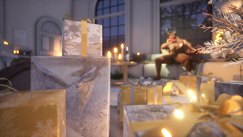 PixelAftDark: Giochi Di Reindeer - Il Dono Dell'anale