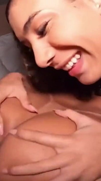 Dreier mit einem heißen Sperma-Shot