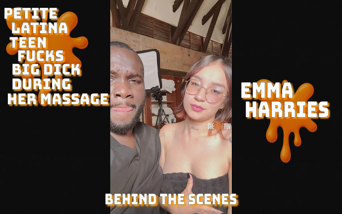 Semaj Media: Semaj Mediaの舞台裏!エマ・ハリーズがマッサージに来ます!
