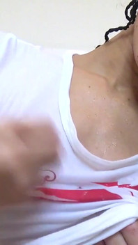 Wet T-shirt Time- Goddess Rosie Reed Wet Tee Tease with Small Tits-1080p HD