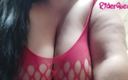 Mommy&#039;s fantasies: Body Worship - POV Mature BBW, in Red Mesh Seducing You