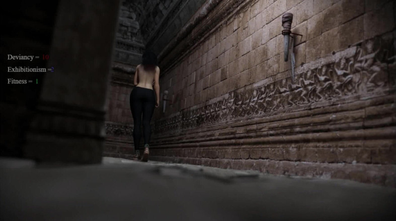 Dirty GamesXxX: Lisa: Asian girl topless in to the cave ep.27