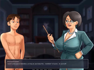 Cartoon Play: Summertime Saga part 23 - keras di pejabat prinsipal