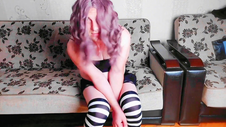 Kitty_Cross: Pre Cum Mlmasturbation Ladyboy Cock Sweet Candy Kotě Děvka Shemale