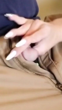Blonde with Massive Boobs Is Surprised at How Small His Dick Is