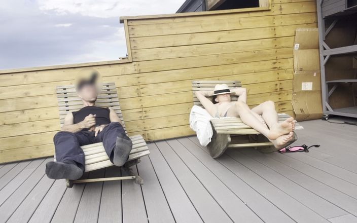 Bigmax8inch: Dickflash střešní dobrodružství: část 1 malá zrzavá děvka mi dává rychlý výstřik...