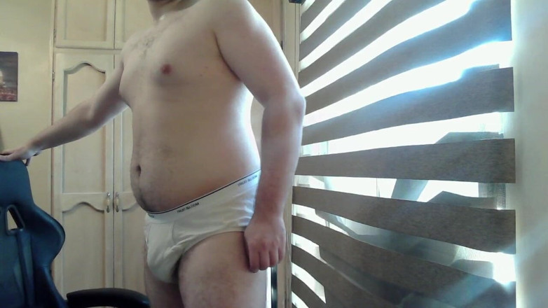 Himbo_Fox: Un étalon musclé sexy pompe du fer