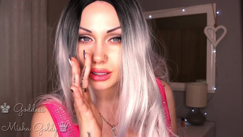 Goddess Misha Goldy: Hipmeryzująca ASMR! Wąchaj, napal się ze mną i szarpnij! To...