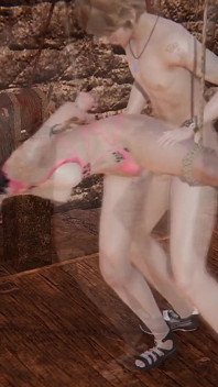 Futanari Lana într-o temniță sado-maso partea 2 | Hentai 3D