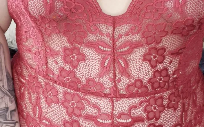 Natalie Moore: Edging in Red Lace