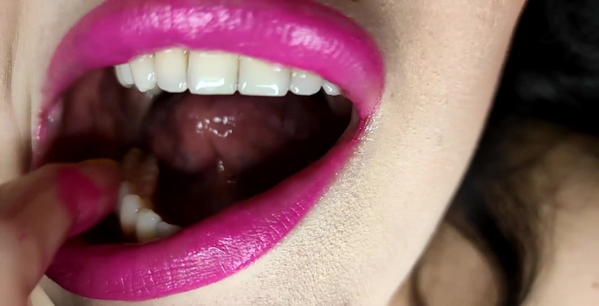 Princess18_: Prohlídka úst! Jsi připraven na prohlídku mých úst? Nejlepší video z prohlídky úst,...