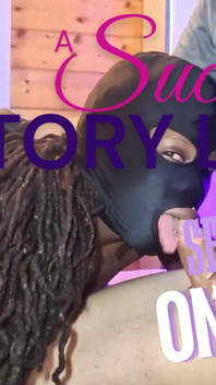 Teaser Suck Story Live 1 Astrid & Artos Haariges Ebenholz-paar Live-porno