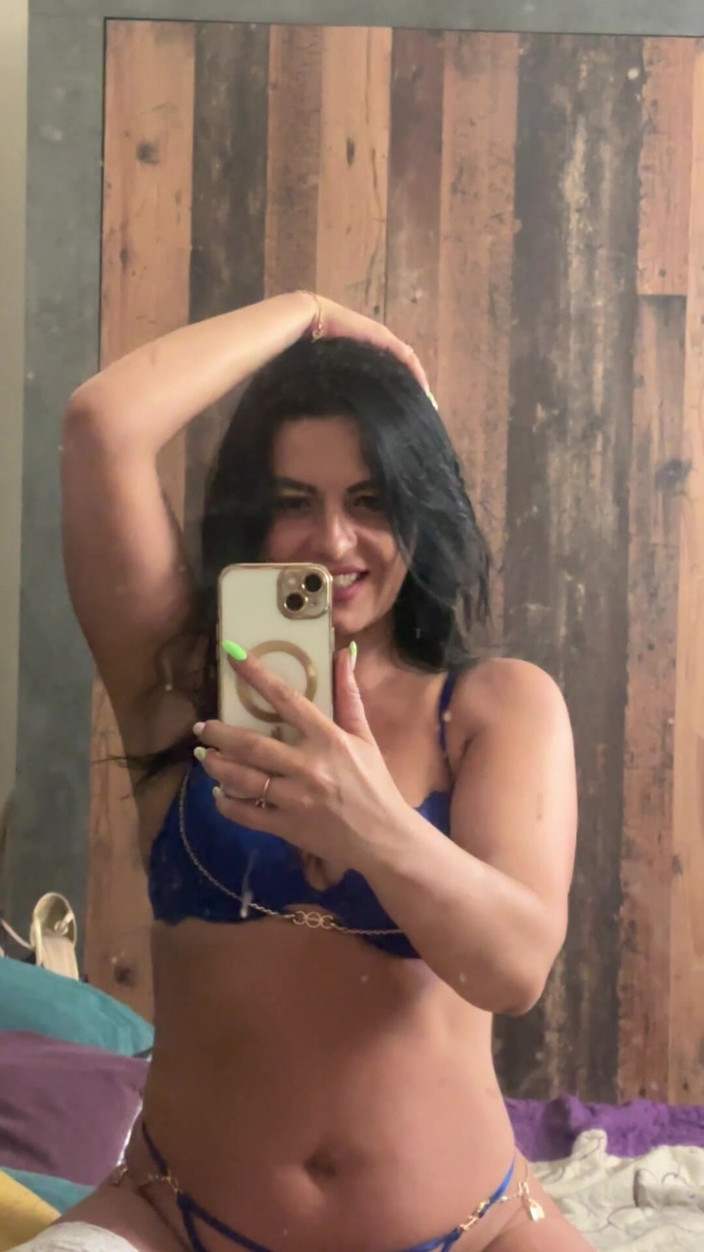 MilfyCalla: Tanga a zrcadlová podprsenka Tease - měkká, pomalá, svůdná