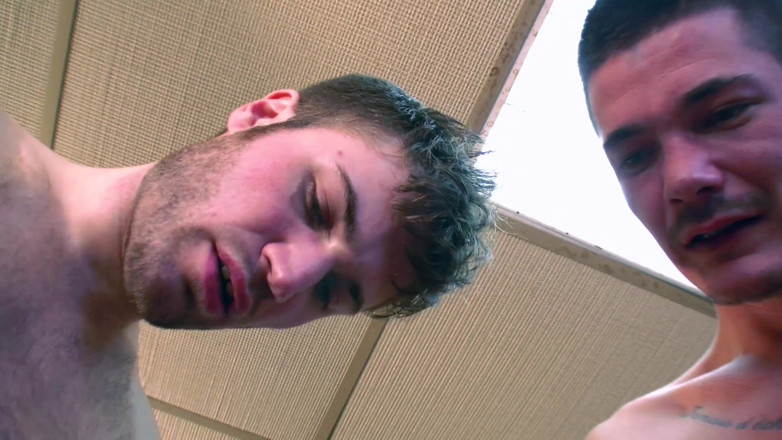 Just for boys: Students Gay Threesome