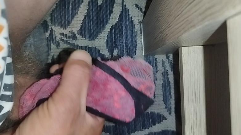 Dirty women's underwear fetish: Seluar dalam kotor yang saya curi daripada jiran saya