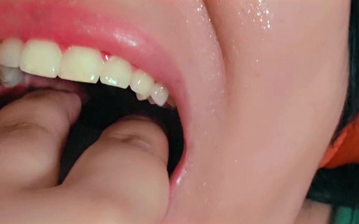 MyPrejacBoyfriend: Mouth Fetish! Sloppy Show off of My Lips &amp; Tongue