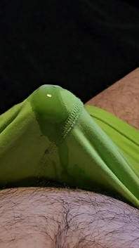 Kom klaar in mijn groene boksers!