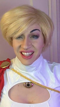 Powegirl kontrol pikiran tetek simps