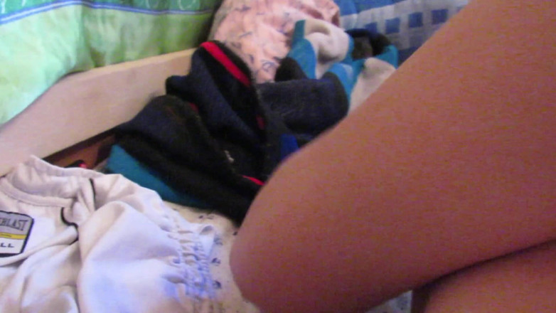 Cuteblonde666: Mijn eerste sextape. Ochtend rauwe seks