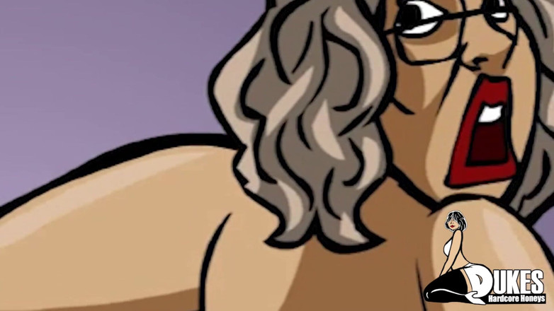 Dukes Hardcore Honeys: Seducing my big ass granny neighbor