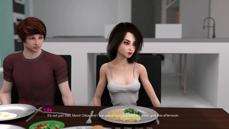 3D Cartoon Porn: Away From Home 4 - Intymny masaż całego ciała Liama z Evą