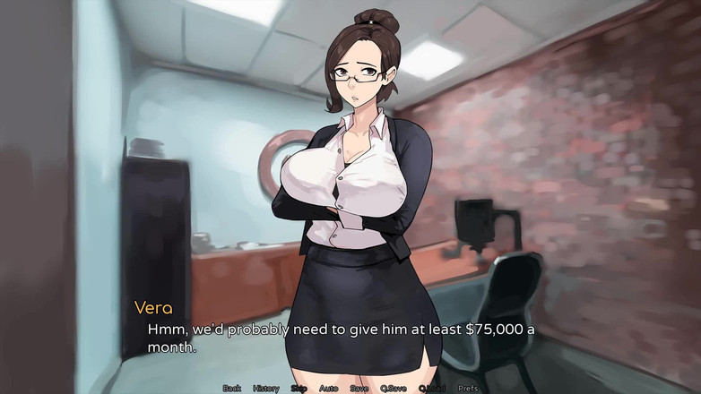 Futavision: 헤이즐넛 라떼: 정액으로 입을 채운 여성 트랜스 바리스타를 따먹는 남성