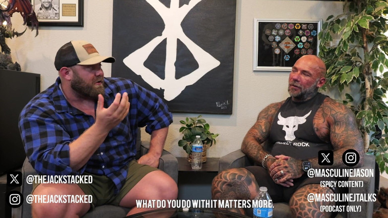 Raw and Uncensored with Masculine Jason: Confessioni porno star - Jack Stacked (episodio 222)