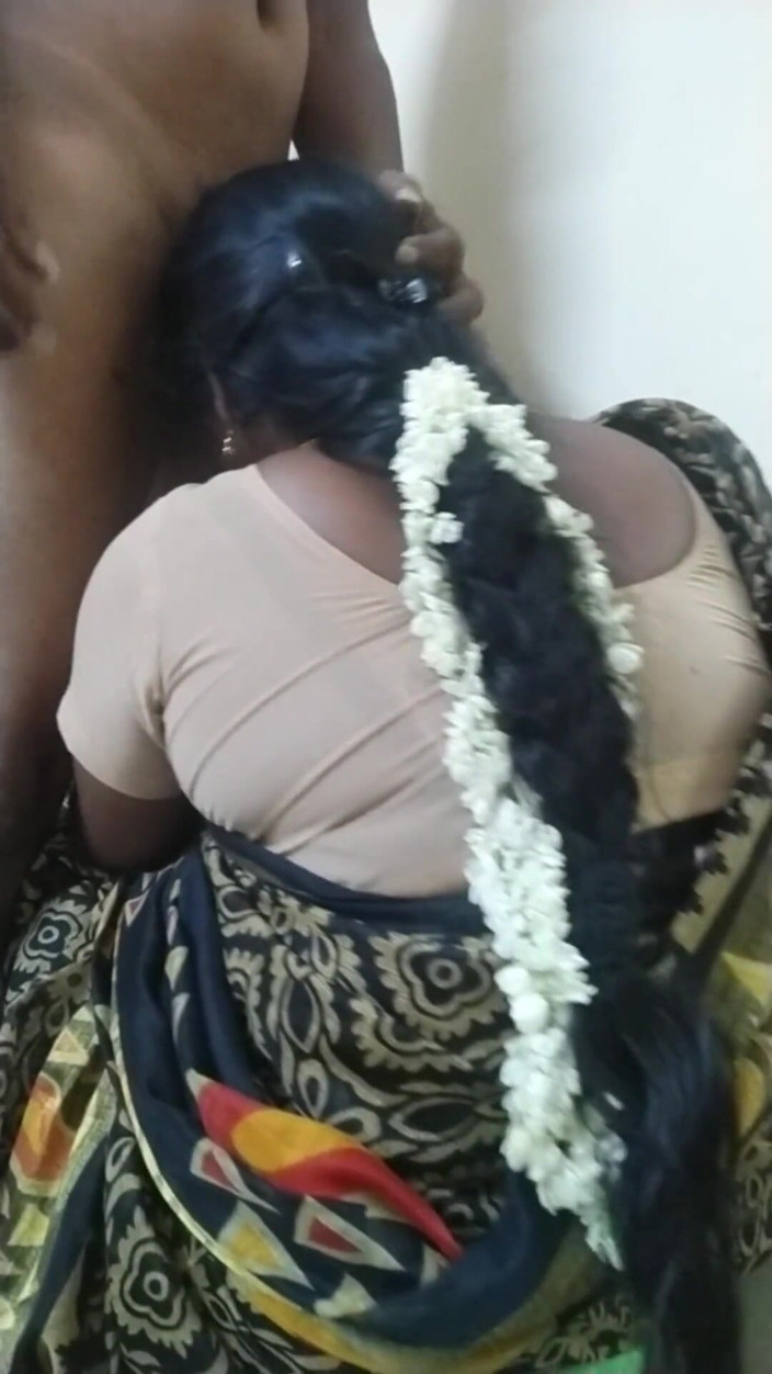 Saranya: Blowjob with Hairjob