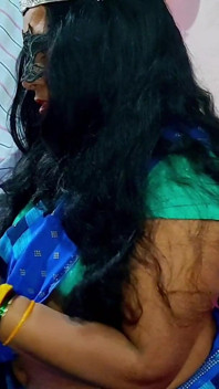 Indian Housewife on Her Birthday