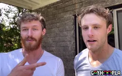 Handsome Justin Taylor Spreads His Ass for Sage Hardwell