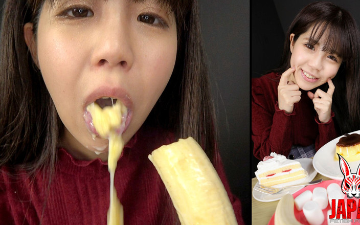 Japan Fetish Fusion: Fuu Natsuhi Chews Various Foods with Her Mouth Open for...