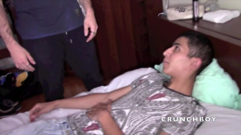 Crunch Boy: Young Arab fucked by a sexy straight boy curious