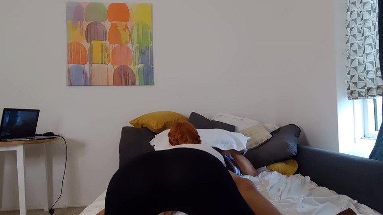 Cheeky UK girls: Red Firesquirt - ejaculação interna - encontro wuth um grande negro americano