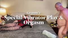 Carmen Angel: Granny’s Special Vibrator Play & Orgasm