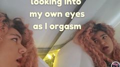 Mika Haze: Looking into my eyes as I cum!