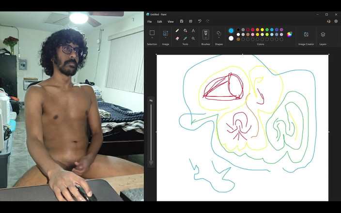 NANDgasm: Testowanie niektórych zmian z oświetleniem podczas udostępniania ekranu komputera.