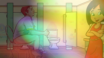 Campsissyboi: Audio Only - Gay Bathroom Dirty Talk, Straight Male Gets Shemale...